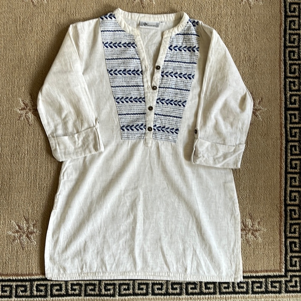 Embroidered ladies tunic